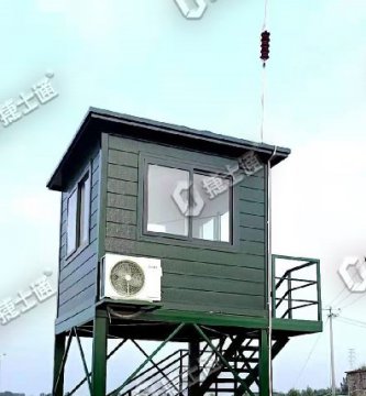 保安崗亭現場實拍反饋圖